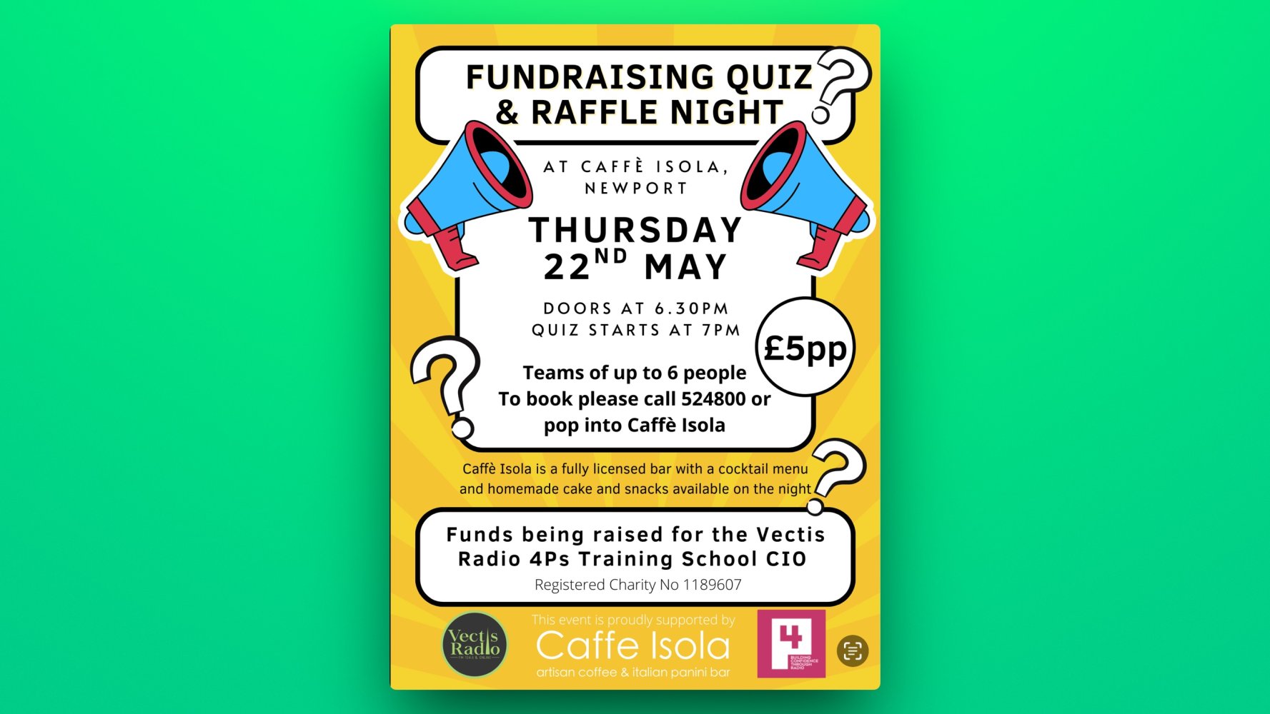 Vectis Radio Quiz 22nd May